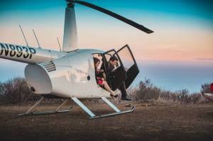 Malibu Mountain Top Landing Helicopter Tour