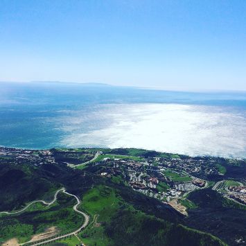 Cruising along Malibu