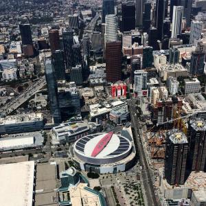 Staples Center and LA Live